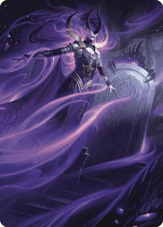 Ashiok, Wicked Manipulator Art Card (10/81) [Wilds of Eldraine Art Series] | Exor Games Summserside