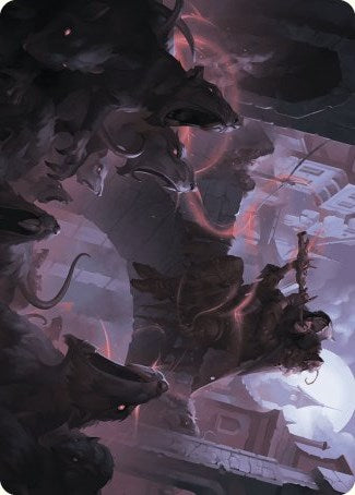 Gnawing Crescendo Art Card [Wilds of Eldraine Art Series] | Exor Games Summserside