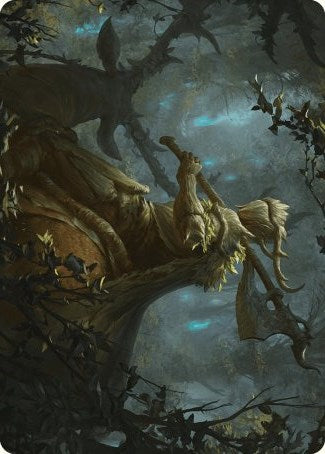 Verdant Outrider Art Card [Wilds of Eldraine Art Series] | Exor Games Summserside