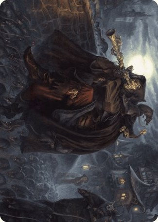 Totentanz, Swarm Piper Art Card [Wilds of Eldraine Art Series] | Exor Games Summserside