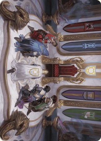 Throne of Eldraine Art Card [Wilds of Eldraine Art Series] | Exor Games Summserside