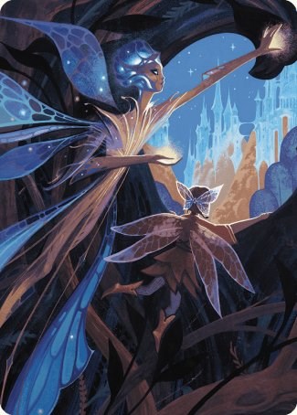 Kindred Discovery Art Card [Wilds of Eldraine Art Series] | Exor Games Summserside