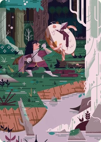 Stab Wound Art Card [Wilds of Eldraine Art Series] | Exor Games Summserside