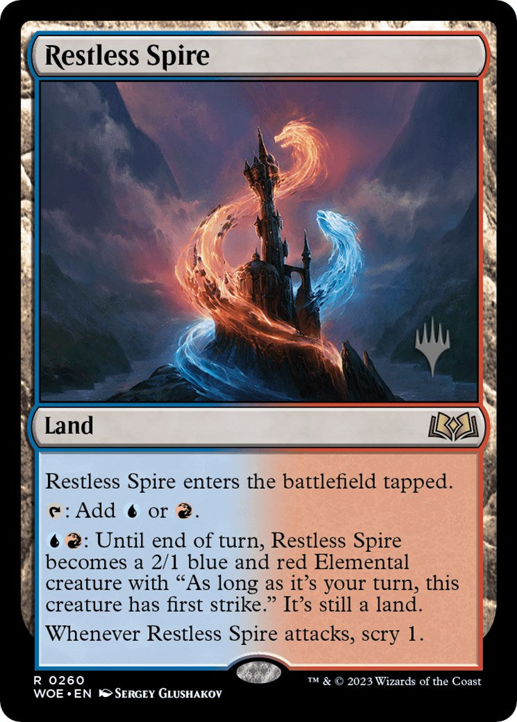 Restless Spire (Promo Pack) [Wilds of Eldraine Promos] | Exor Games Summserside