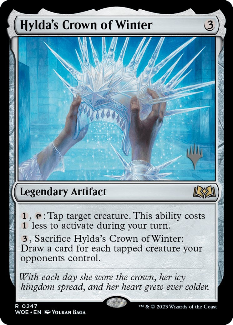 Hylda's Crown of Winter (Promo Pack) [Wilds of Eldraine Promos] | Exor Games Summserside