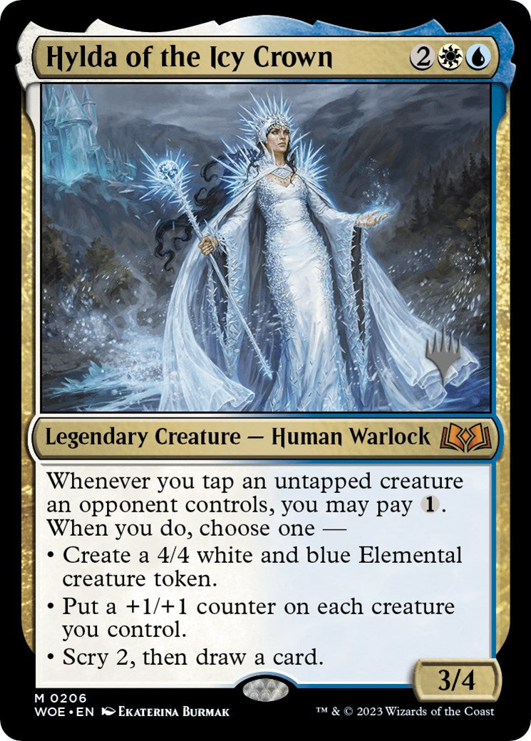 Hylda of the Icy Crown (Promo Pack) [Wilds of Eldraine Promos] | Exor Games Summserside