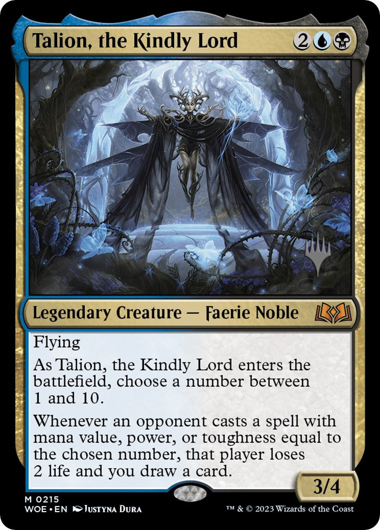 Talion, the Kindly Lord (Promo Pack) [Wilds of Eldraine Promos] | Exor Games Summserside