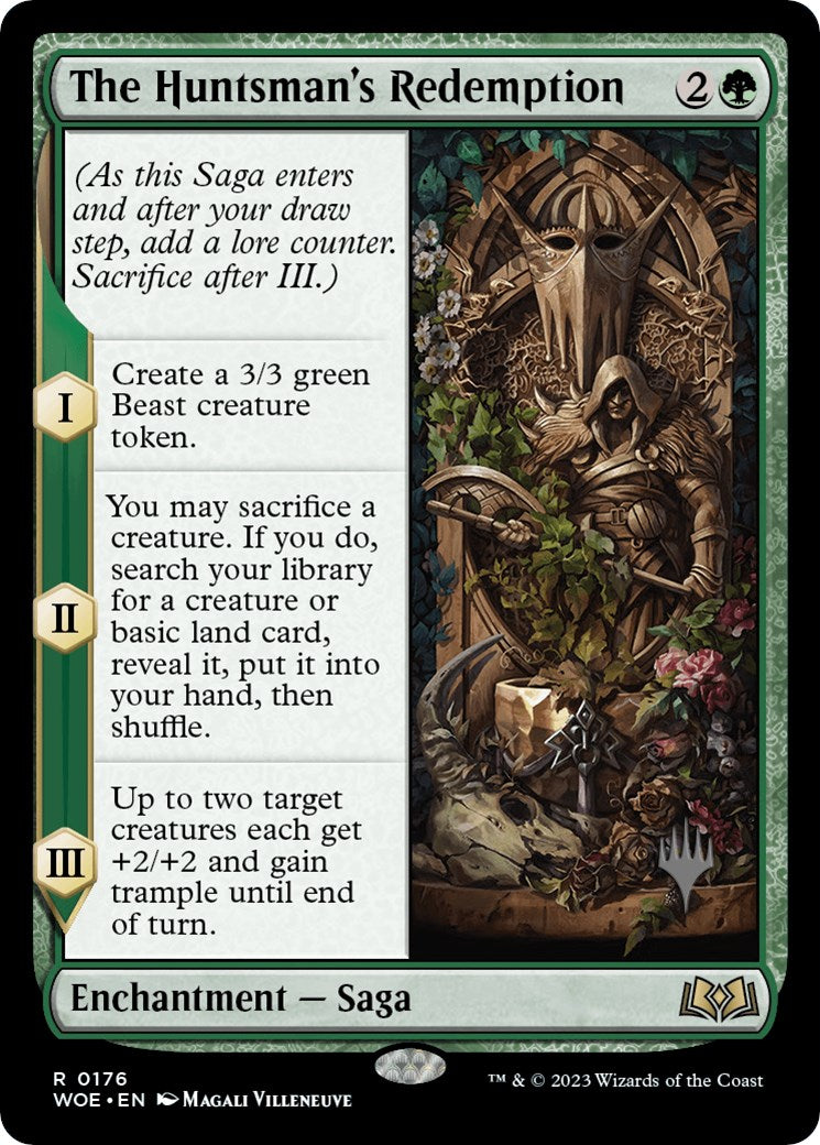 The Huntsman's Redemption (Promo Pack) [Wilds of Eldraine Promos] | Exor Games Summserside