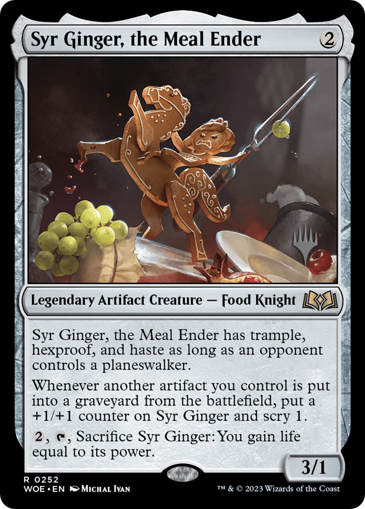 Syr Ginger, the Meal Ender (Promo Pack) [Wilds of Eldraine Promos] | Exor Games Summserside