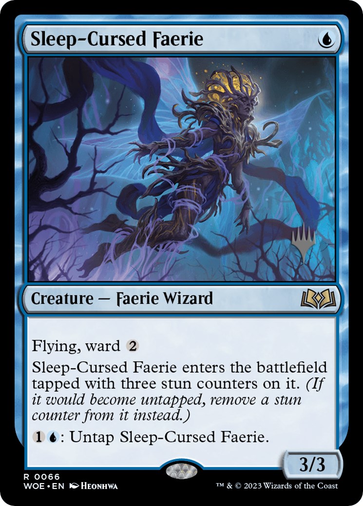 Sleep-Cursed Faerie (Promo Pack) [Wilds of Eldraine Promos] | Exor Games Summserside