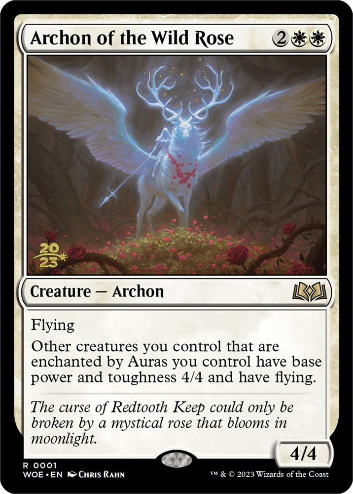 Archon of the Wild Rose [Wilds of Eldraine Prerelease Promos] | Exor Games Summserside