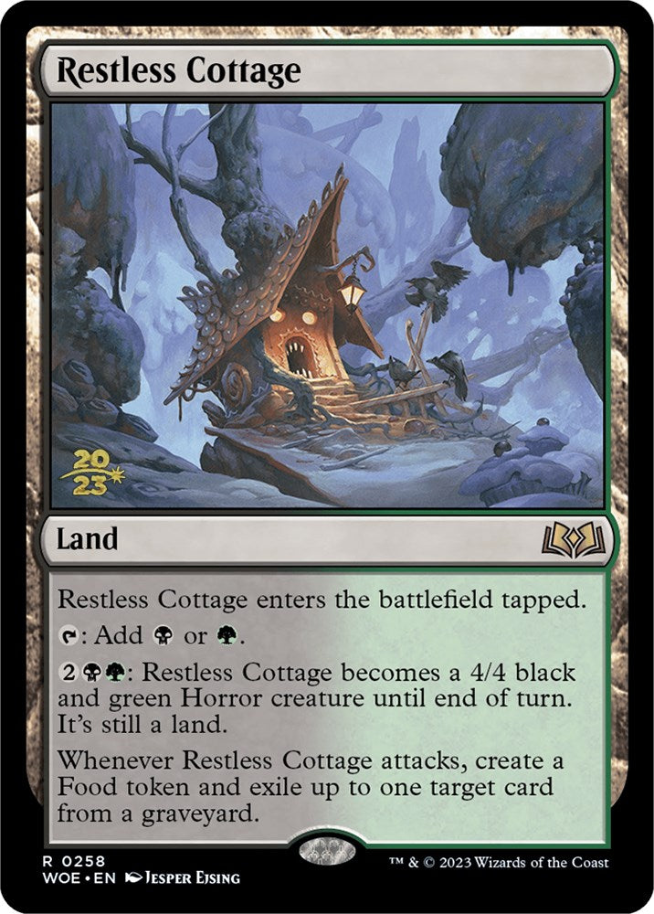 Restless Cottage [Wilds of Eldraine Prerelease Promos] | Exor Games Summserside