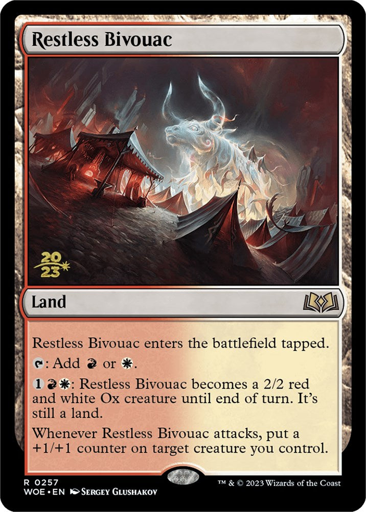 Restless Bivouac [Wilds of Eldraine Prerelease Promos] | Exor Games Summserside