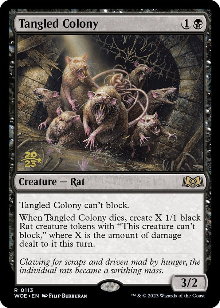 Tangled Colony [Wilds of Eldraine Prerelease Promos] | Exor Games Summserside