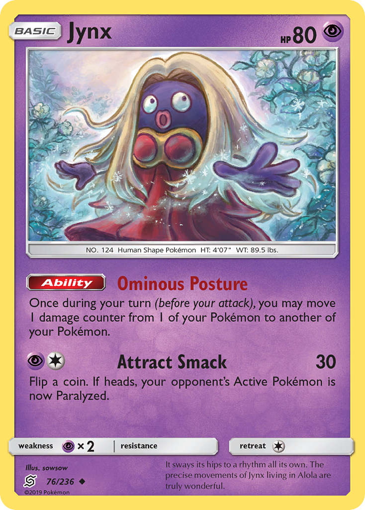 Jynx (76/236) [Sun & Moon: Unified Minds] | Exor Games Summserside