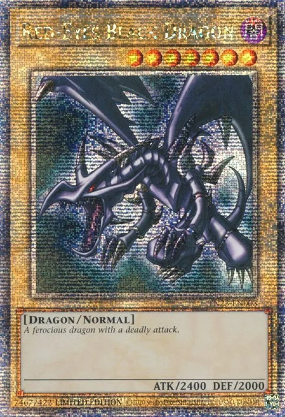 Red-Eyes Black Dragon [TN23-EN003] Quarter Century Secret Rare | Exor Games Summserside