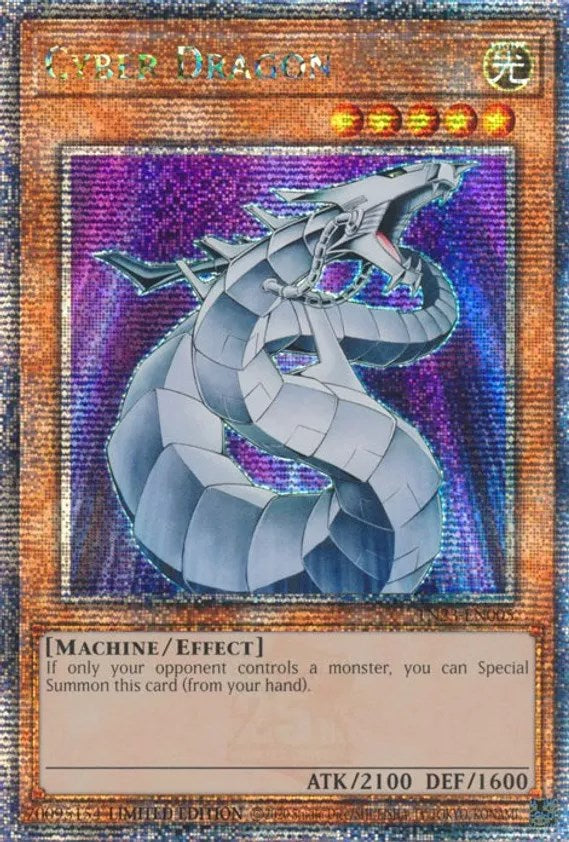 Cyber Dragon [TN23-EN005] Quarter Century Secret Rare | Exor Games Summserside