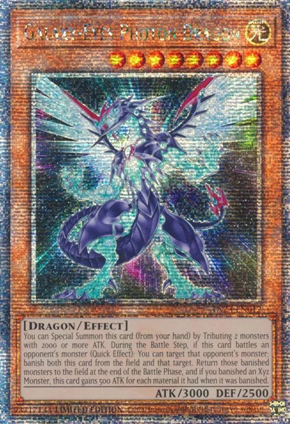 Galaxy-Eyes Photon Dragon [TN23-EN012] Quarter Century Secret Rare | Exor Games Summserside