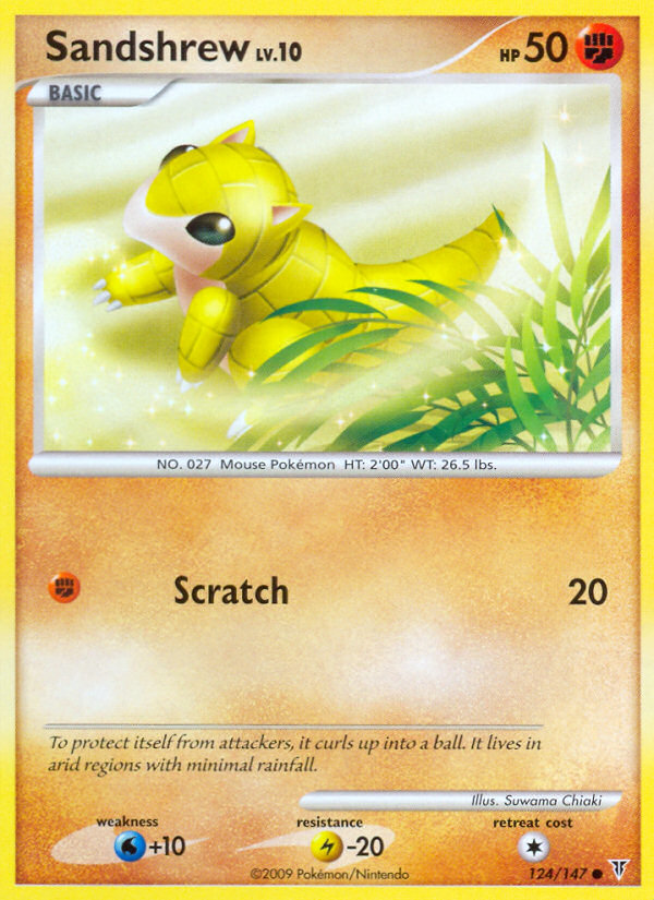 Sandshrew (124/147) [Platinum: Supreme Victors] | Exor Games Summserside