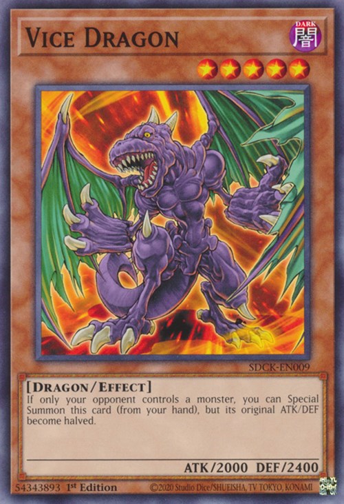 Vice Dragon [SDCK-EN009] Common | Exor Games Summserside