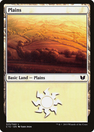 Plains (323) [Commander 2015] | Exor Games Summserside