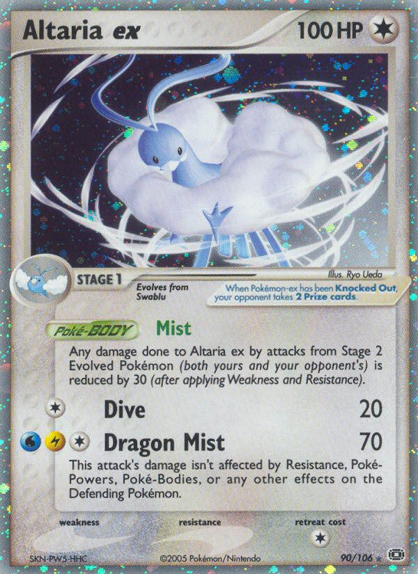 Altaria ex (90/106) [EX: Emerald] | Exor Games Summserside