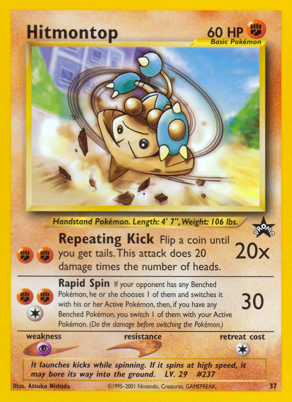 Hitmontop (37) [Wizards of the Coast: Black Star Promos] | Exor Games Summserside