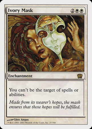 Ivory Mask [Eighth Edition] | Exor Games Summserside