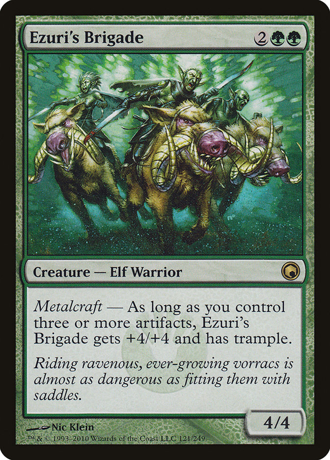 Ezuri's Brigade [Scars of Mirrodin] | Exor Games Summserside