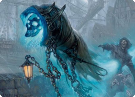 Nebelgast Intruder Art Card [Innistrad: Midnight Hunt Art Series] | Exor Games Summserside