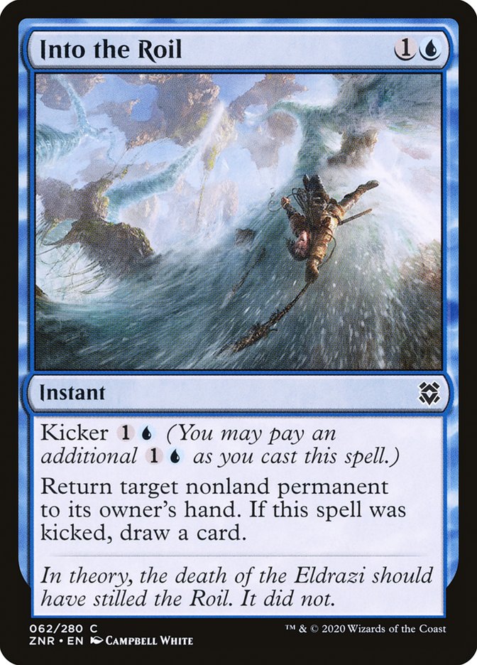 Into the Roil [Zendikar Rising] | Exor Games Summserside