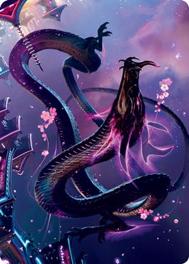 Junji, the Midnight Sky 1 Art Card [Kamigawa: Neon Dynasty Art Series] | Exor Games Summserside