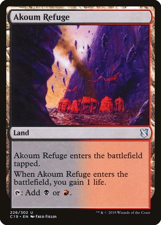 Akoum Refuge [Commander 2019] | Exor Games Summserside