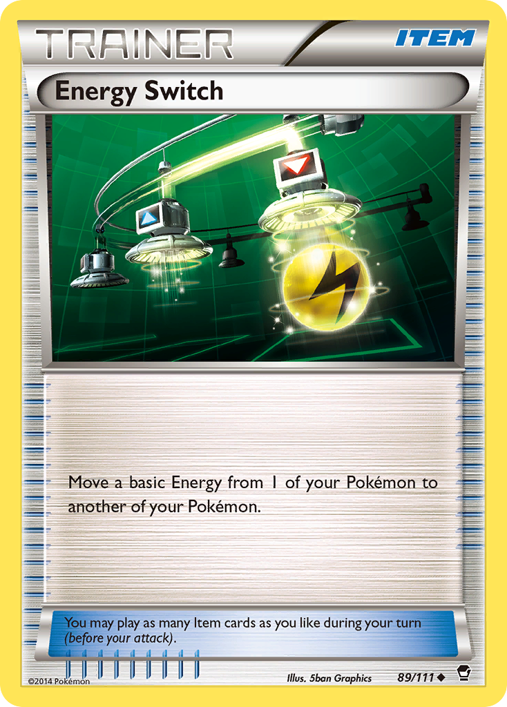 Energy Switch (89/111) [XY: Furious Fists] | Exor Games Summserside