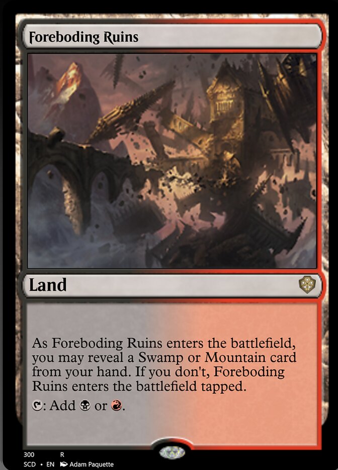 Foreboding Ruins [Starter Commander Decks] | Exor Games Summserside