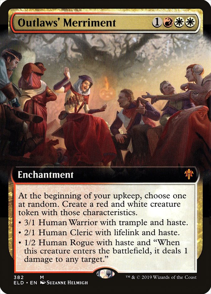 Outlaws' Merriment (Extended Art) [Throne of Eldraine] | Exor Games Summserside