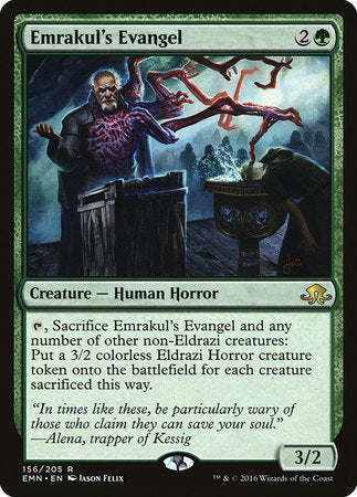 Emrakul's Evangel [Eldritch Moon] | Exor Games Summserside