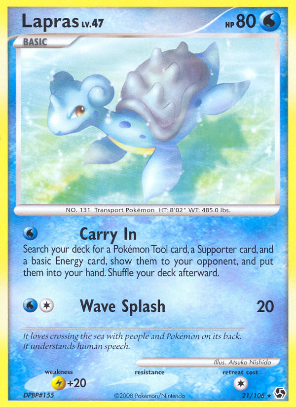 Lapras (21/106) [Diamond & Pearl: Great Encounters] | Exor Games Summserside