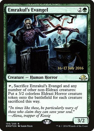 Emrakul's Evangel [Eldritch Moon Promos] | Exor Games Summserside