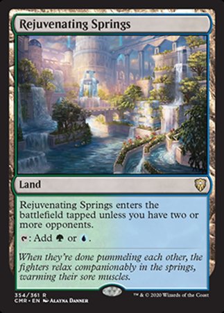 Rejuvenating Springs [Commander Legends] | Exor Games Summserside