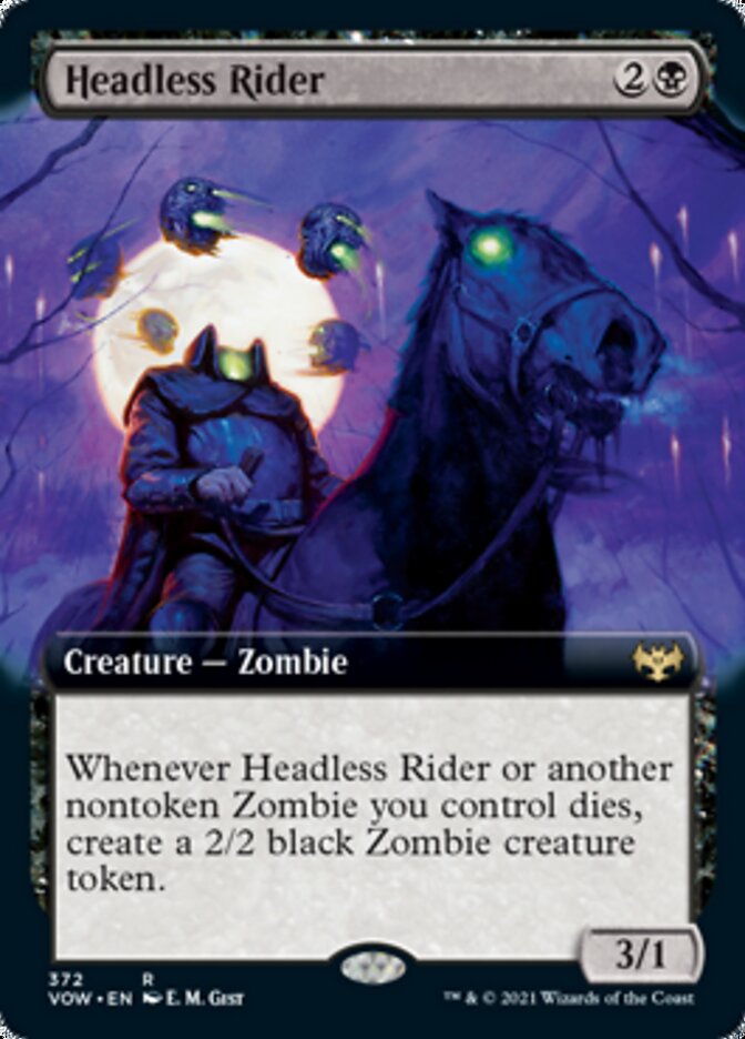 Headless Rider (Extended) [Innistrad: Crimson Vow] | Exor Games Summserside