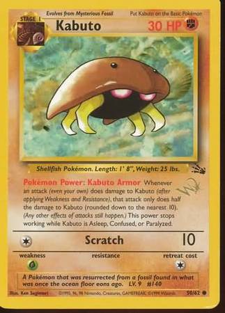 Kabuto (50/62) (W Stamped Promo) [Fossil Unlimited] | Exor Games Summserside