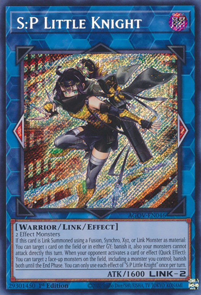 S:P Little Knight [AGOV-EN046] Secret Rare | Exor Games Summserside