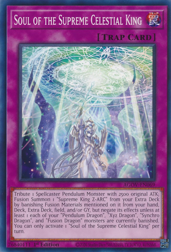 Soul of the Supreme Celestial King [AGOV-EN069] Common | Exor Games Summserside