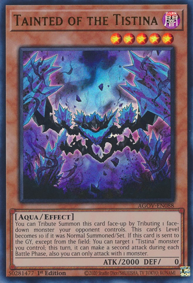 Tainted of the Tistina [AGOV-EN088] Ultra Rare | Exor Games Summserside