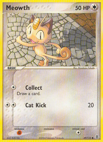 Meowth (69/112) [EX: FireRed & LeafGreen] | Exor Games Summserside