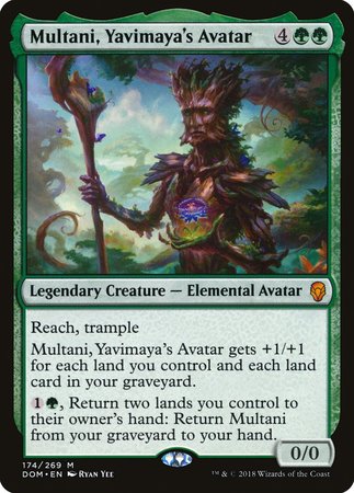 Multani, Yavimaya's Avatar [Dominaria] | Exor Games Summserside