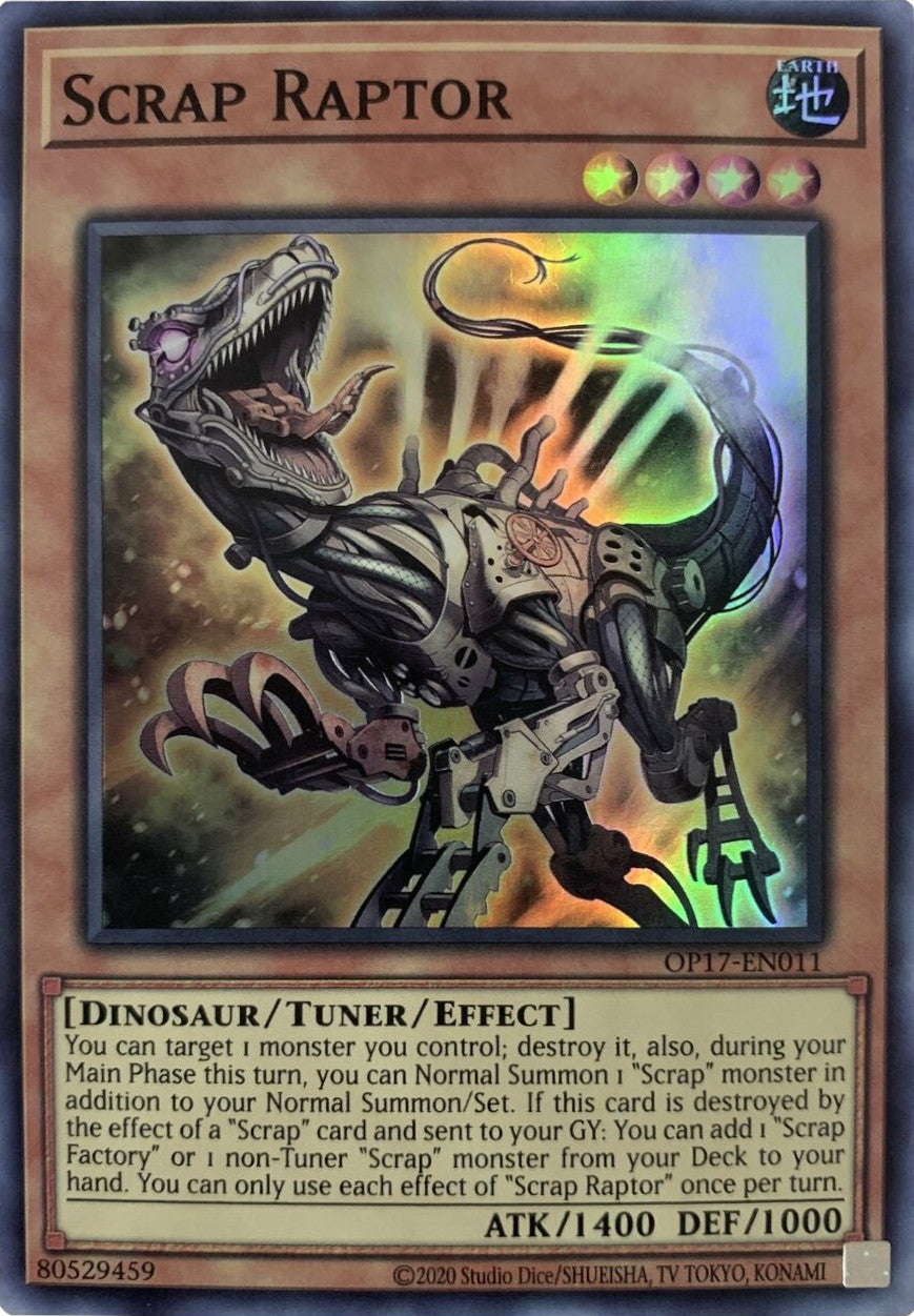 Scrap Raptor [OP17-EN011] Super Rare | Exor Games Summserside