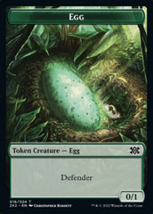 Egg // Eldrazi Scion Double-sided Token [Double Masters 2022 Tokens] | Exor Games Summserside