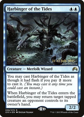 Harbinger of the Tides [Magic Origins Promos] | Exor Games Summserside